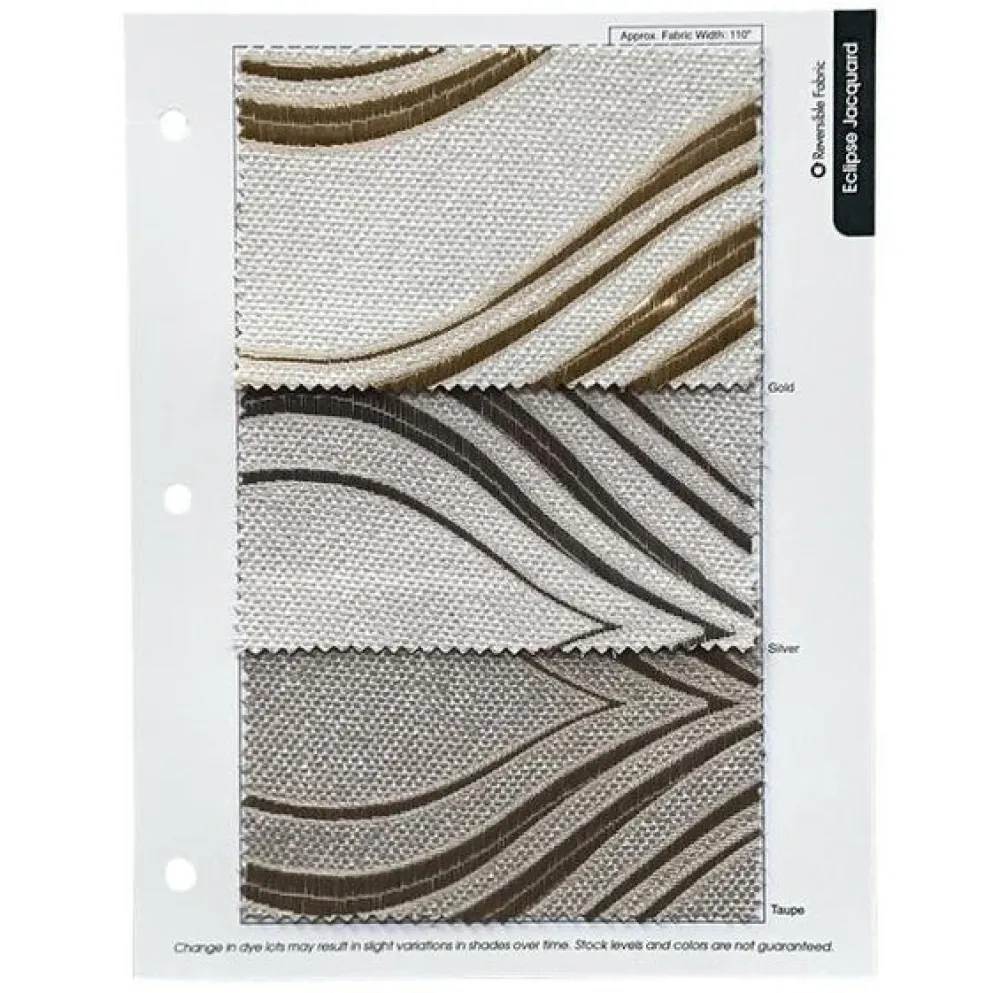 Eclipse Jacquard (Reversible) Table Linen in Silver