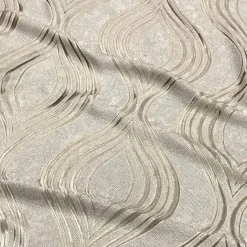 Eclipse Jacquard (Reversible) Table Linen in Taupe
