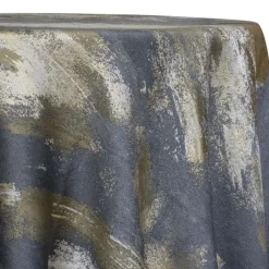 Element Jacquard Table Linen in Grey and Gold