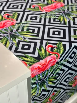 Flamingo (Poly Print) Table Linen