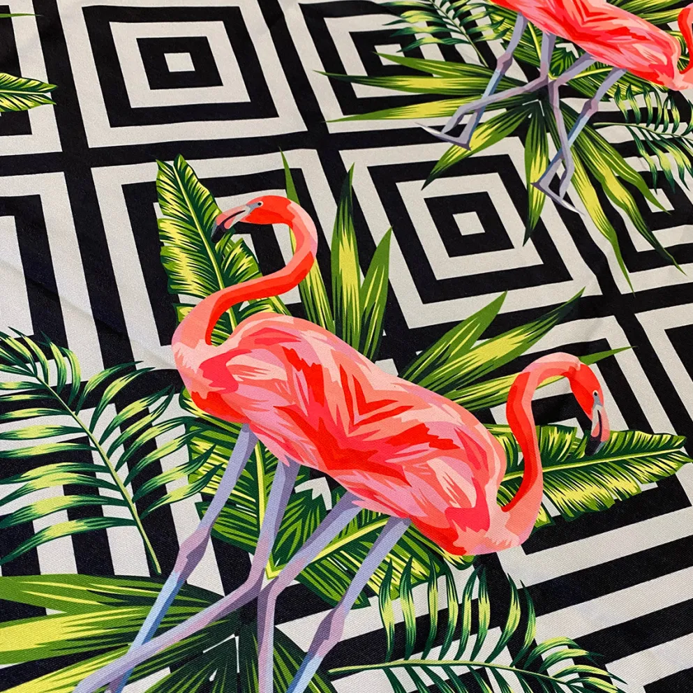 Flamingo (Poly Print) Table Linen