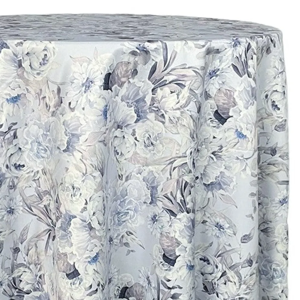 Floral Dusk (Poly Print) Table Linen in Copen Perry