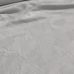 Floral Reef Jacquard Table Runner in White