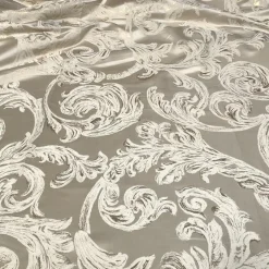 Florence Jacquard Table Linen in Gold