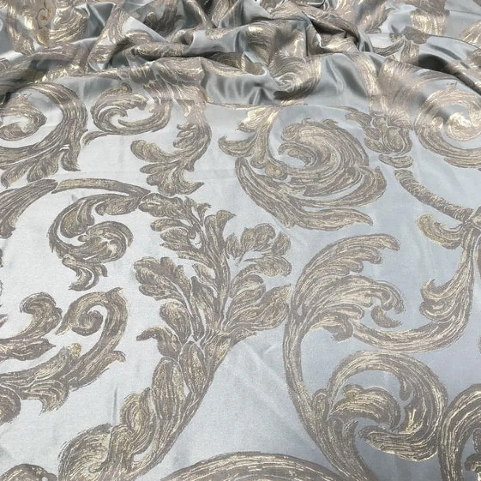Florence Jacquard Table Linen in Blue