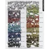 Flower Chain Lace (w/ Poly Lining) Table Napkin in Red and Silver