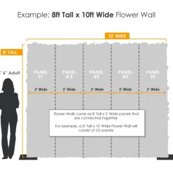 Flower Wall - Monet
