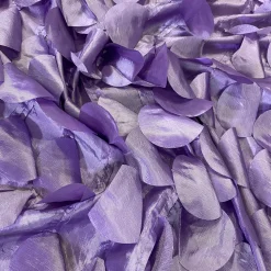 Funzie (Circle Hanging) Taffeta Table Runner in Lilac