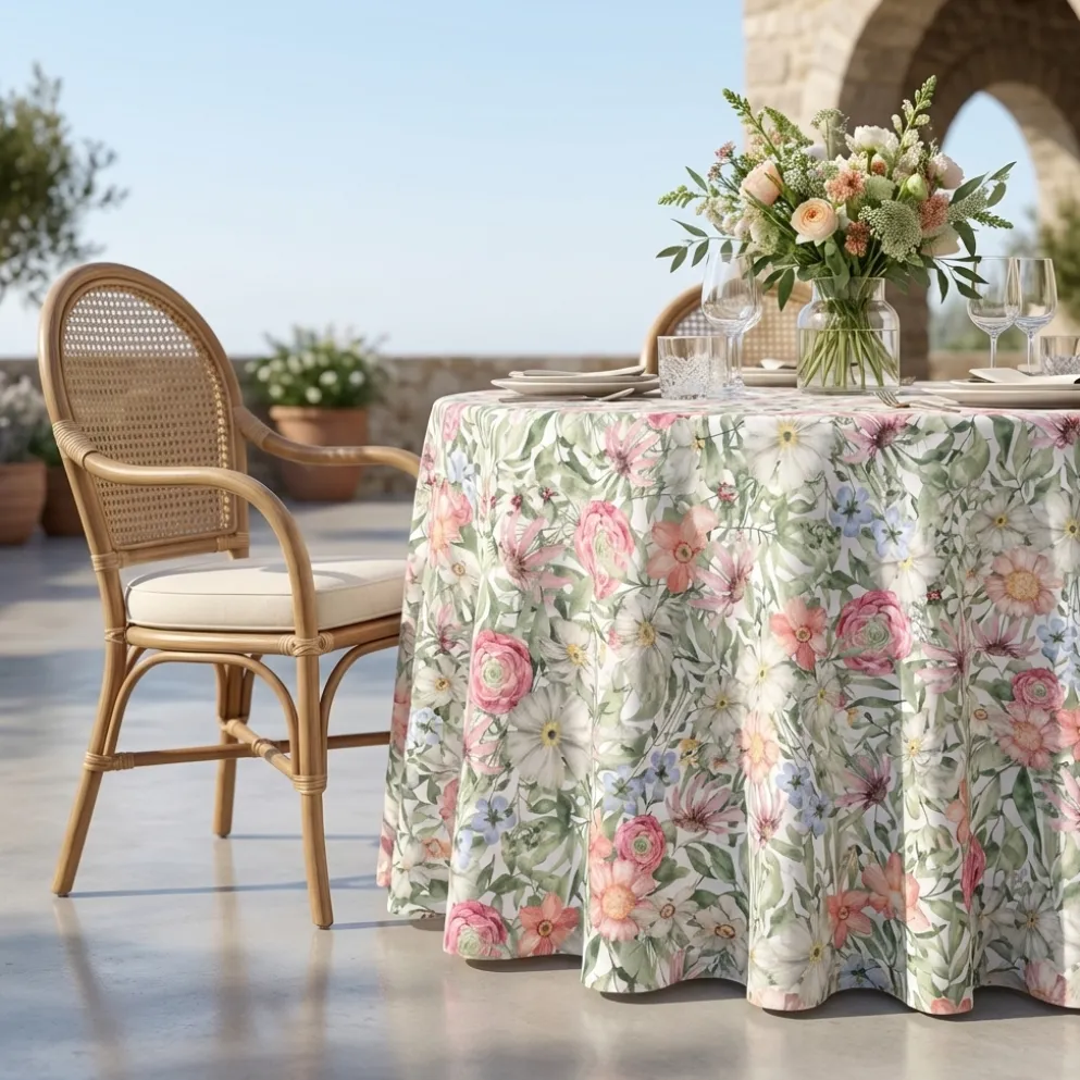 Garden Bliss (Poly Print) Table Linen