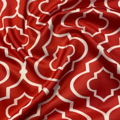 Gatsby Print (Lamour) Table Linen in Red