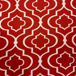 Gatsby Print (Lamour) Table Linen in Red