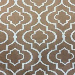 Gatsby Print (Lamour) Table Linen in Taupe