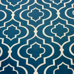Gatsby Print (Lamour) Table Linen in Teal