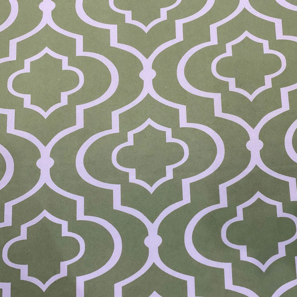 Gatsby Print (Lamour) Table Linen in Avocado