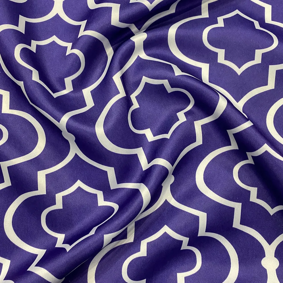 Gatsby Print (Lamour) Table Napkin in Purple