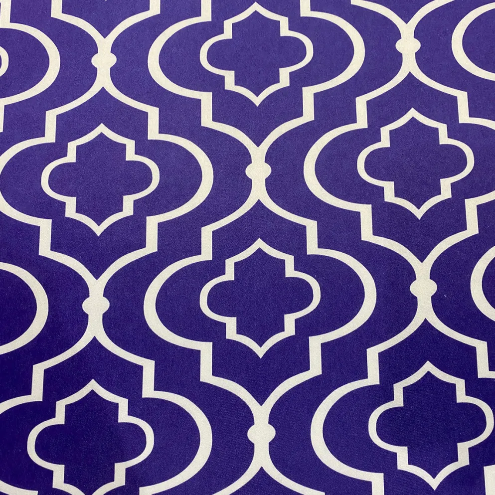 Gatsby Print (Lamour) Table Runner in Purple