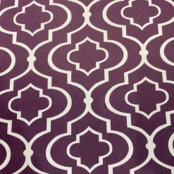 Gatsby Print (Lamour) Table Runner in Plum