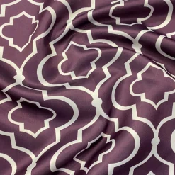 Gatsby Print (Lamour) Table Runner in Plum