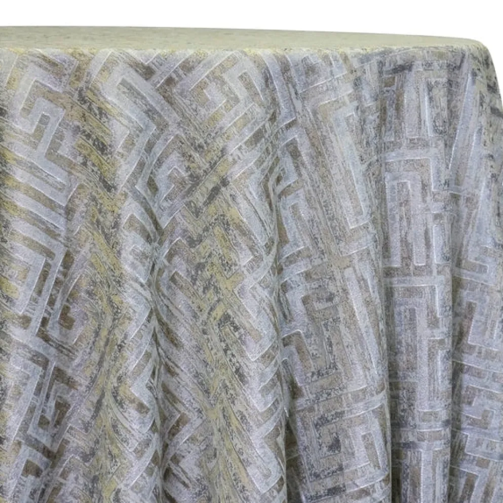 Gio Jacquard Table Linen in Ivory