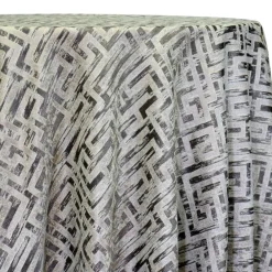 Gio Jacquard Table Linen in Taupe