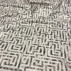 Gio Jacquard Table Linen in Taupe
