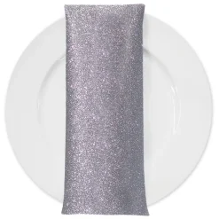 Glam & Glits Table Napkin in Silver