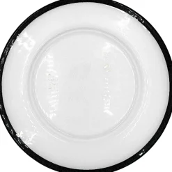 Glimmer - Glass Charger Plate in Black (Item # 0334)