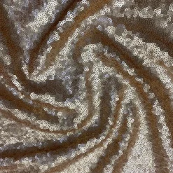 Glitz Sequins Drapery Panel in Antique Gold