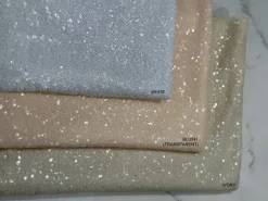 Glitz Sequins Table Linen in Blush Transparent