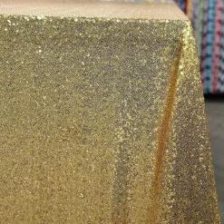 Glitz Sequins Table Linen in Gold 24K