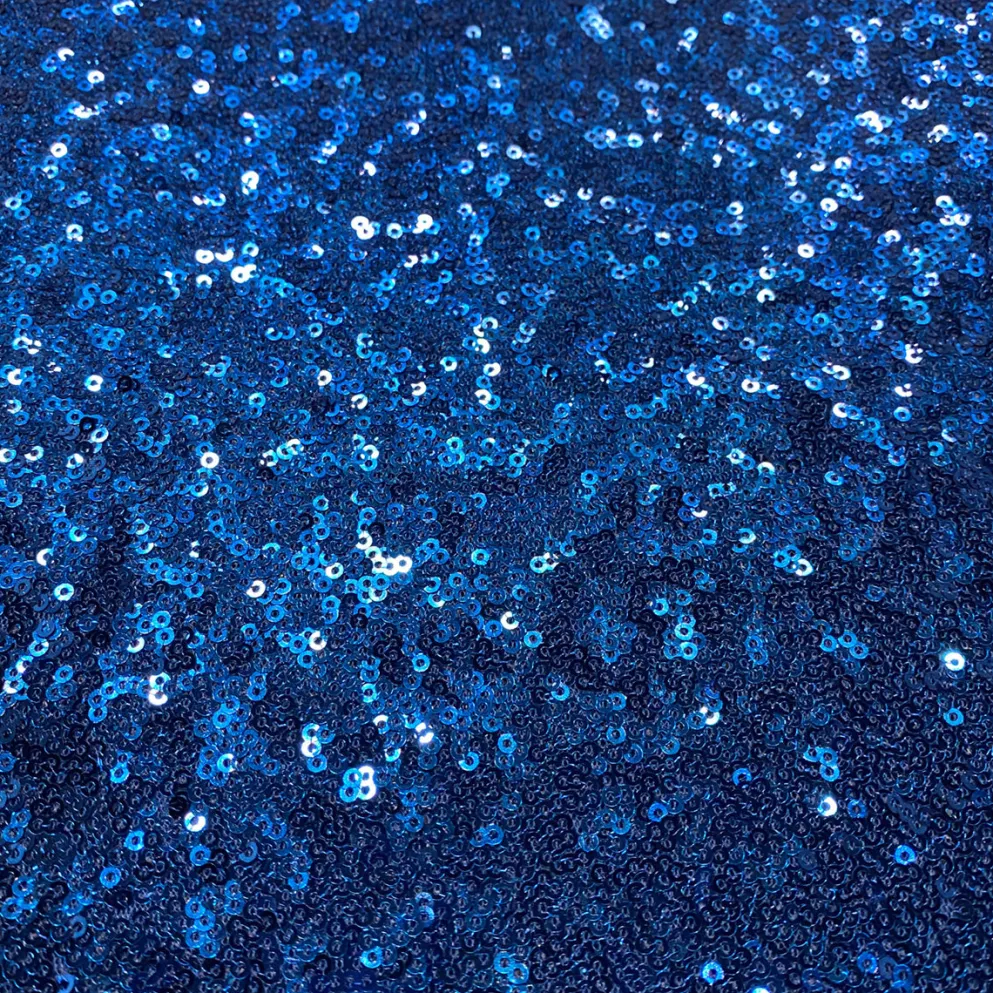 Glitz Sequins Table Linen in Royal