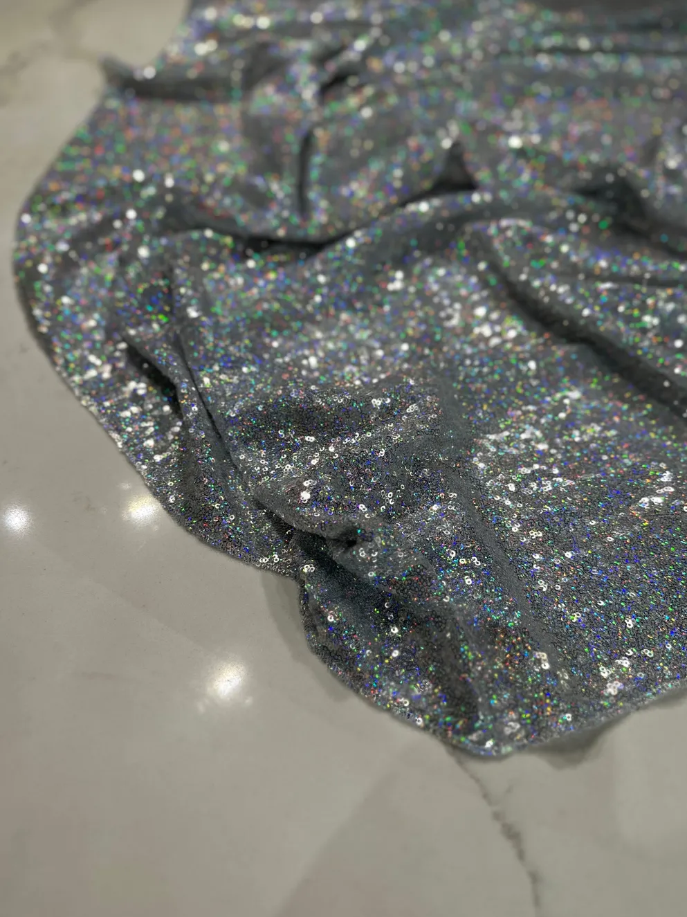 Glitz Sequins Table Linen in Rainbow