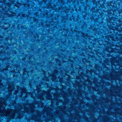 Glitz Sequins Table Linen in Turquoise