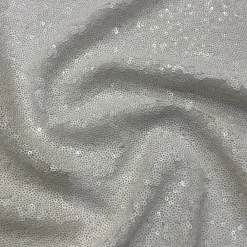 Glitz Sequins Table Linen in White