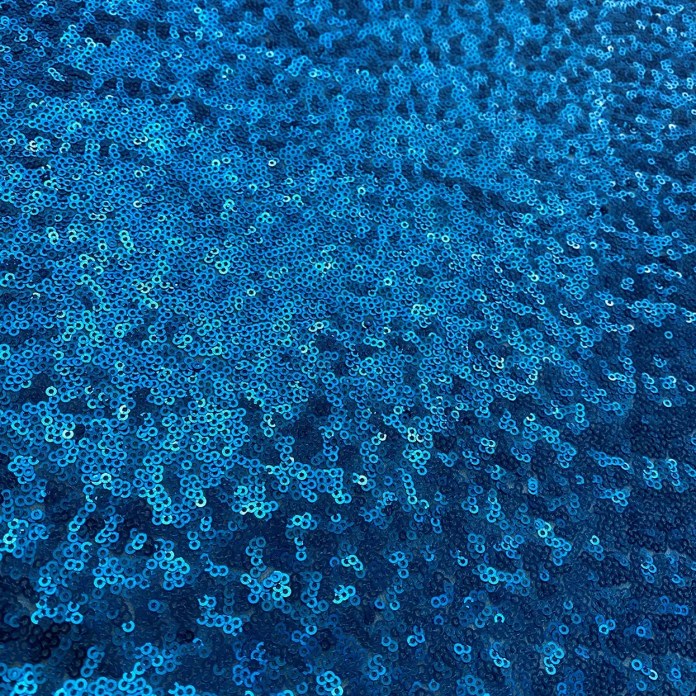 Glitz Sequins Table Runner in Turquoise