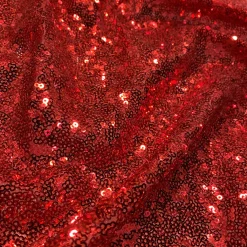 Glitz Sequins Table Runner in Red