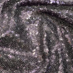 Glitz Sequins (w/ Poly Lining) Table Napkin in Eggplant