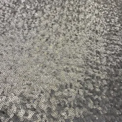 Glitz Sequins (w/ Poly Lining) Table Napkin in Pewter