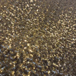 Glitz Sequins (w/ Poly Lining) Table Napkin in Copper