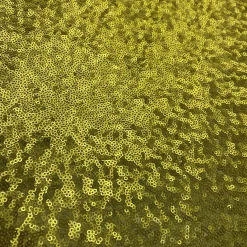 Glitz Sequins (w/ Poly Lining) Table Napkin in Chartreuse