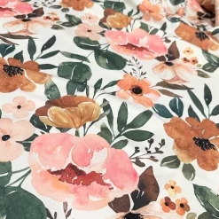 Gold Bloom (Poly Print) Table Linen