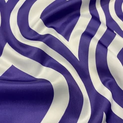 Groovy Print (Lamour) Table Linen in Purple