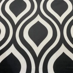 Groovy Print (Lamour) Table Linen in Black