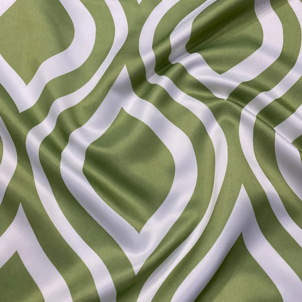 Groovy Print (Lamour) Table Napkin in Avocado