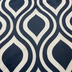 Groovy Print (Lamour) Table Runner in Navy