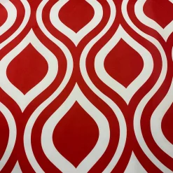 Groovy Print (Lamour) Table Runner in Red