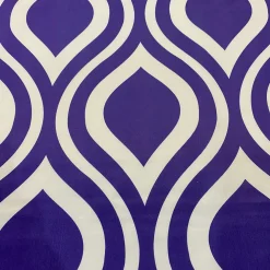 Groovy Print (Lamour) Table Runner in Purple