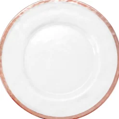 Halo - Glass Charger Plate in Rose Gold (Item # 0212)