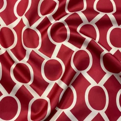 Halo Print (Lamour) Table Linen in Fuchsia
