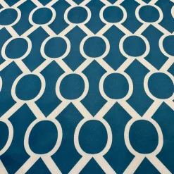 Halo Print (Lamour) Table Runner in Teal